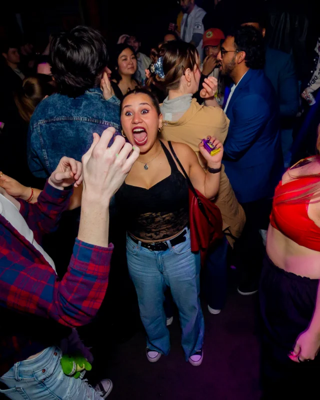 Hot Mess dance pop party - Feb 2026 - first Saturday of the month at 404.exe - Kimber was the DJ - Photo by @hellacurious