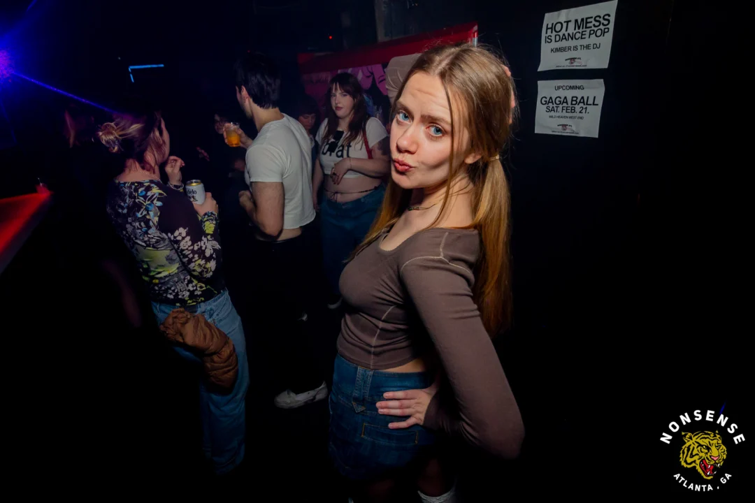 Hot Mess dance pop party - Feb 2026 - first Saturday of the month at 404.exe - Kimber was the DJ - Photo by @hellacurious