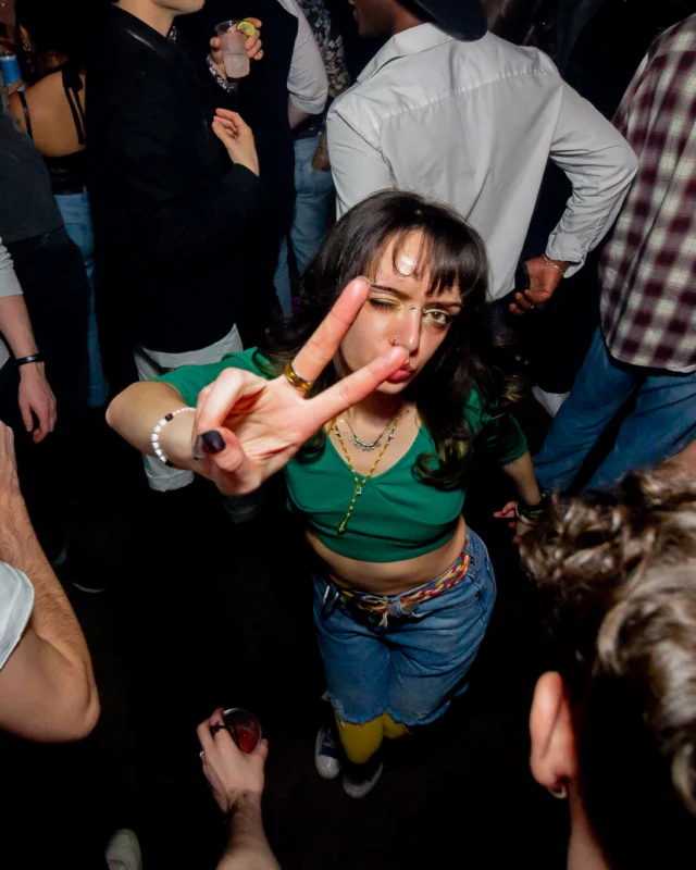 Hot Mess dance pop party - Feb 2026 - first Saturday of the month at 404.exe - Kimber was the DJ - Photo by @hellacurious