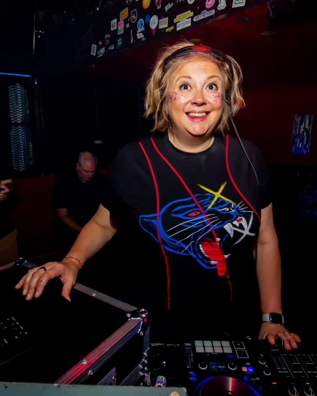 Hot Mess dance pop party - Feb 2026 - first Saturday of the month at 404.exe - Kimber was the DJ - Photo by @hellacurious