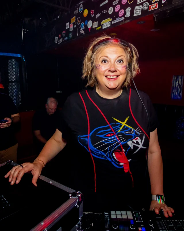 Hot Mess dance pop party - Feb 2026 - first Saturday of the month at 404.exe - Kimber was the DJ - Photo by @hellacurious