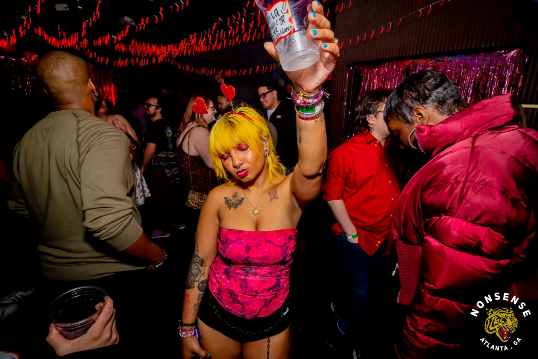 IRL: NonsenseATL's Valentine's Experience - Kimber was the DJ - Photo by @hellacurious
