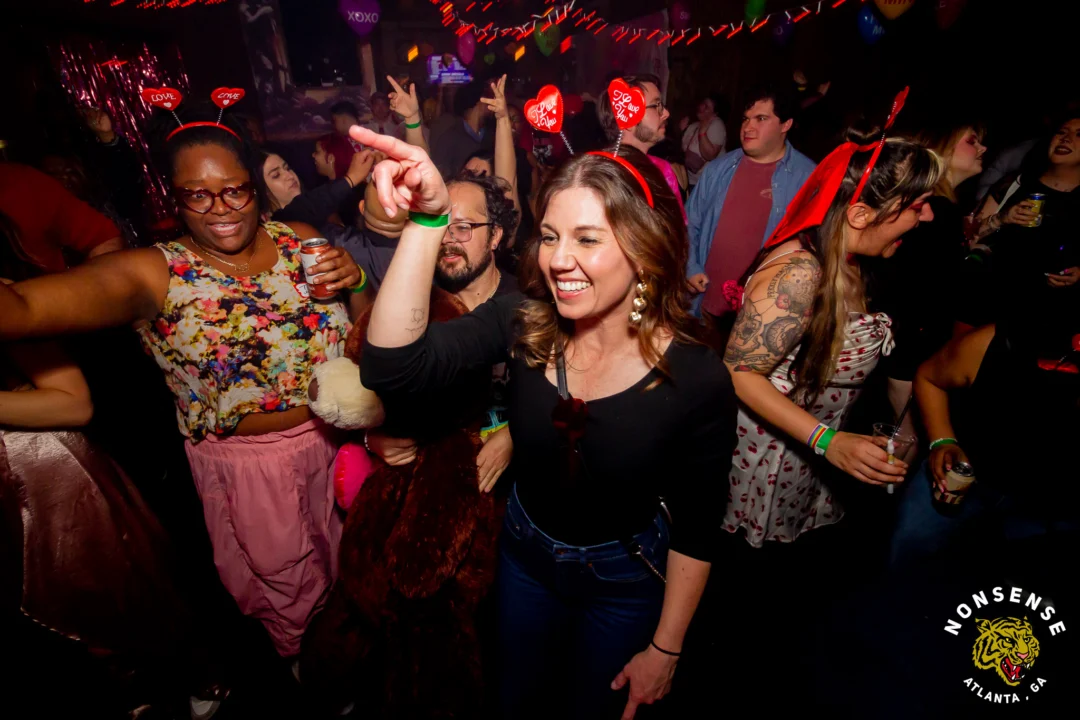 IRL: NonsenseATL's Valentine's Experience - Kimber was the DJ - Photo by @hellacurious