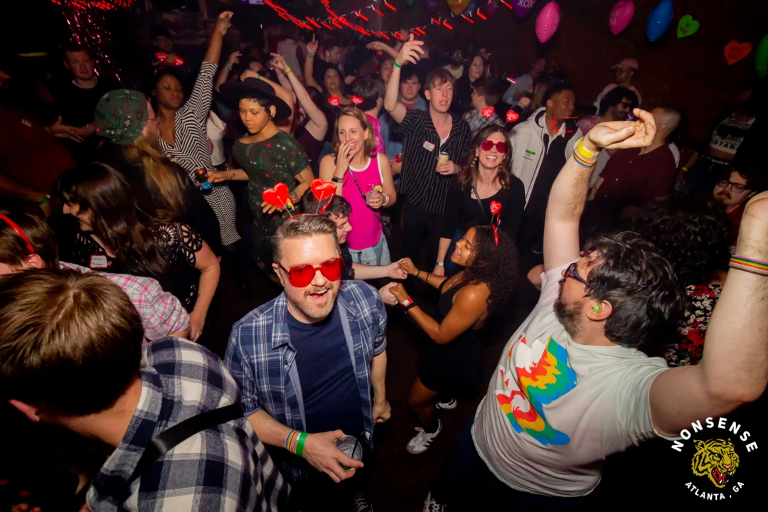IRL: NonsenseATL's Valentine's Experience - Kimber was the DJ - Photo by @hellacurious