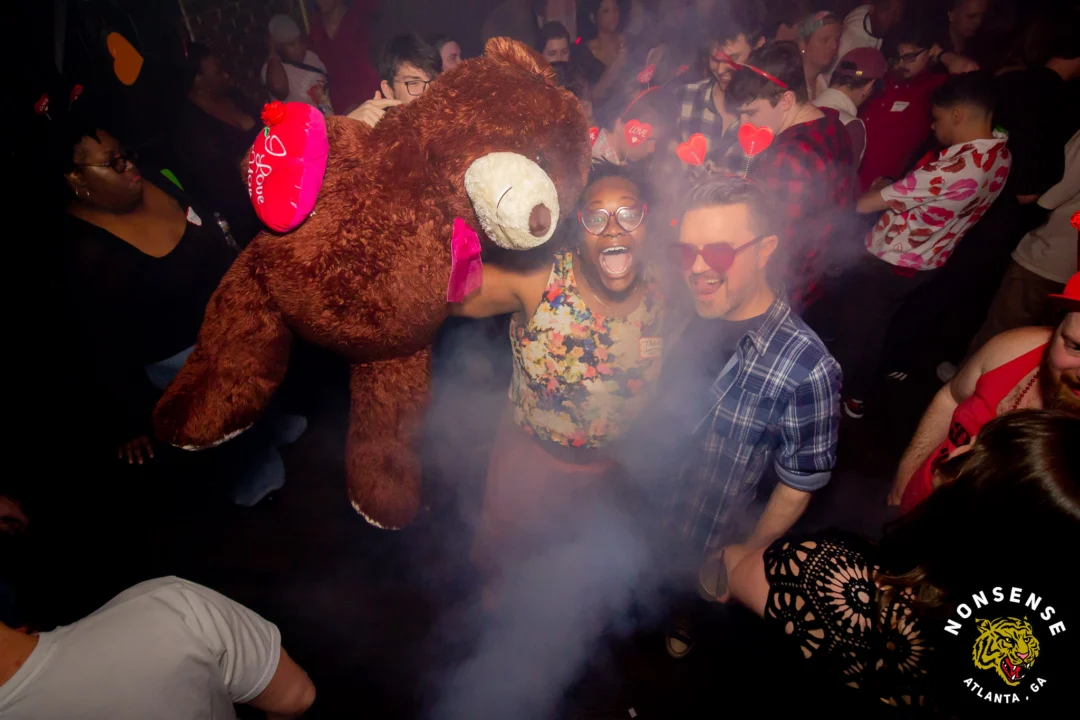IRL: NonsenseATL's Valentine's Experience - Kimber was the DJ - Photo by @hellacurious
