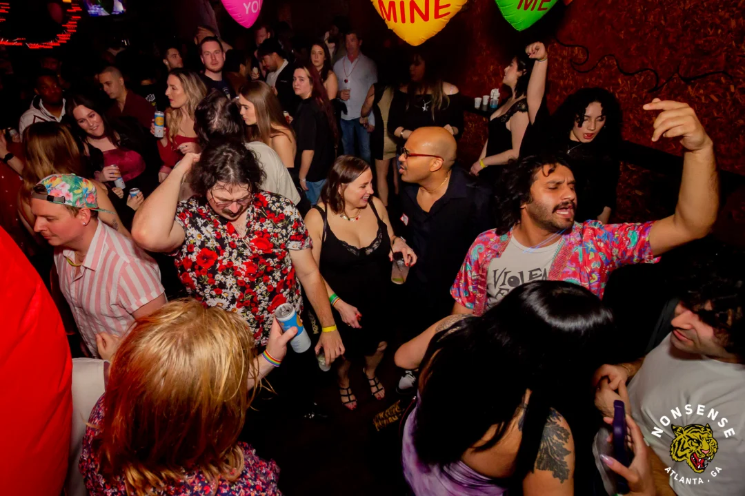 IRL: NonsenseATL's Valentine's Experience - Kimber was the DJ - Photo by @hellacurious