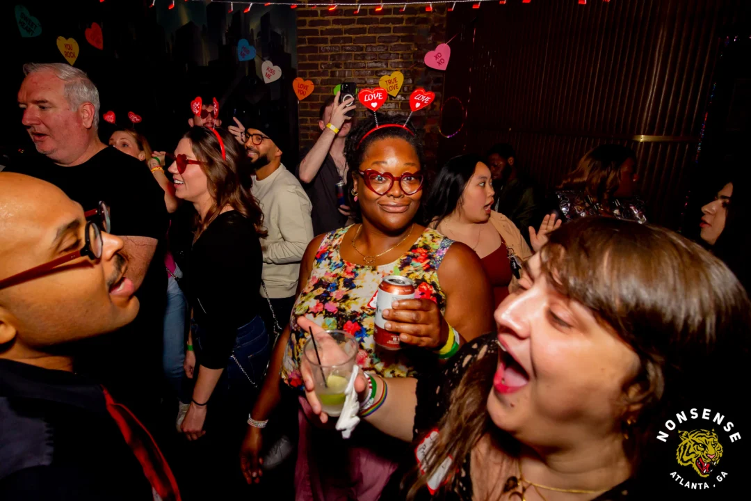 IRL: NonsenseATL's Valentine's Experience - Kimber was the DJ - Photo by @hellacurious