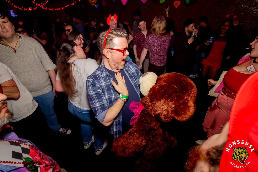 IRL: NonsenseATL's Valentine's Experience - Kimber was the DJ - Photo by @hellacurious