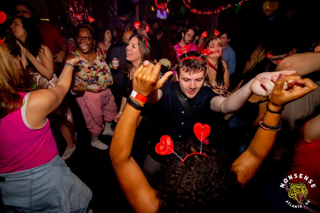 IRL: NonsenseATL's Valentine's Experience - Kimber was the DJ - Photo by @hellacurious