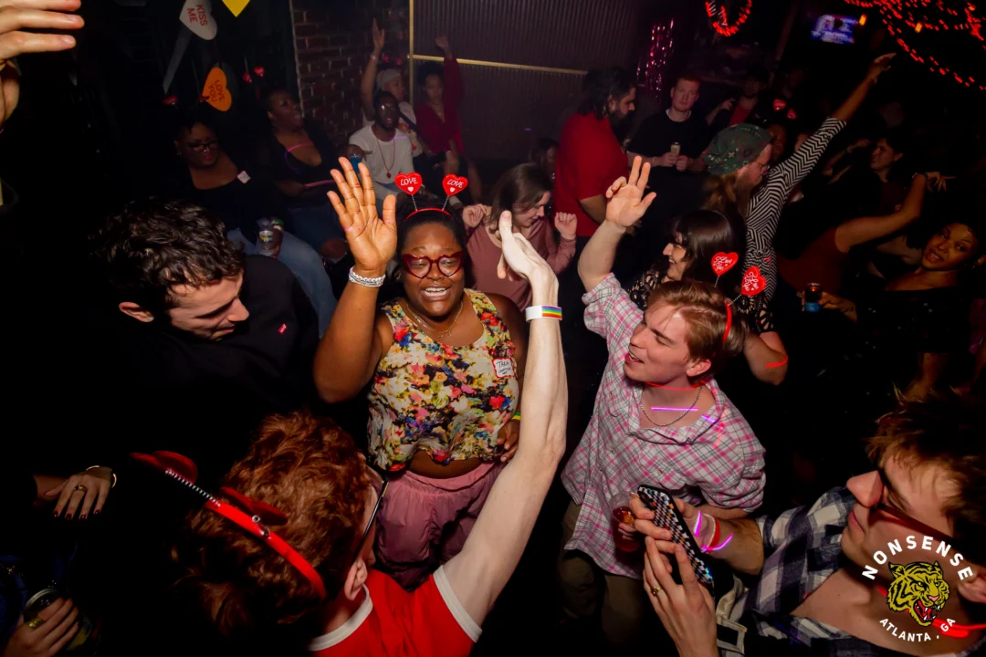 IRL: NonsenseATL's Valentine's Experience - Kimber was the DJ - Photo by @hellacurious