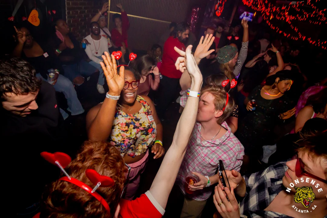 IRL: NonsenseATL's Valentine's Experience - Kimber was the DJ - Photo by @hellacurious