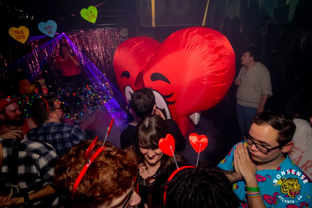 IRL: NonsenseATL's Valentine's Experience - Kimber was the DJ - Photo by @hellacurious