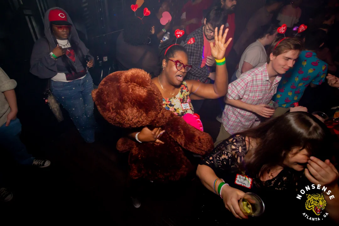 IRL: NonsenseATL's Valentine's Experience - Kimber was the DJ - Photo by @hellacurious