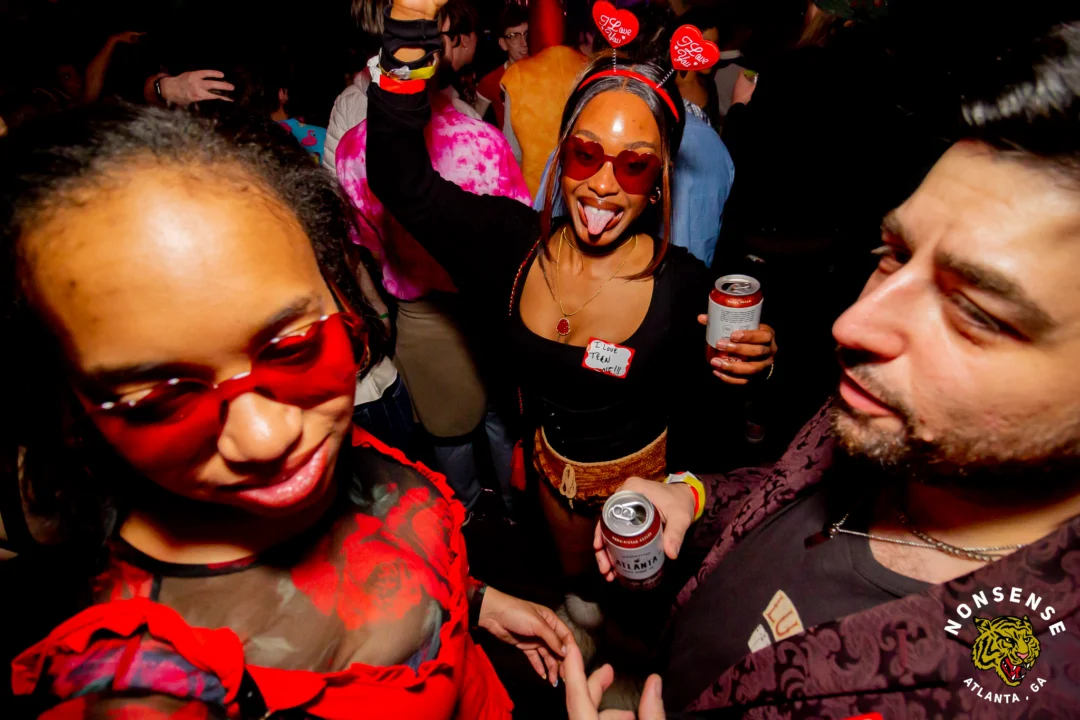 IRL: NonsenseATL's Valentine's Experience - Kimber was the DJ - Photo by @hellacurious