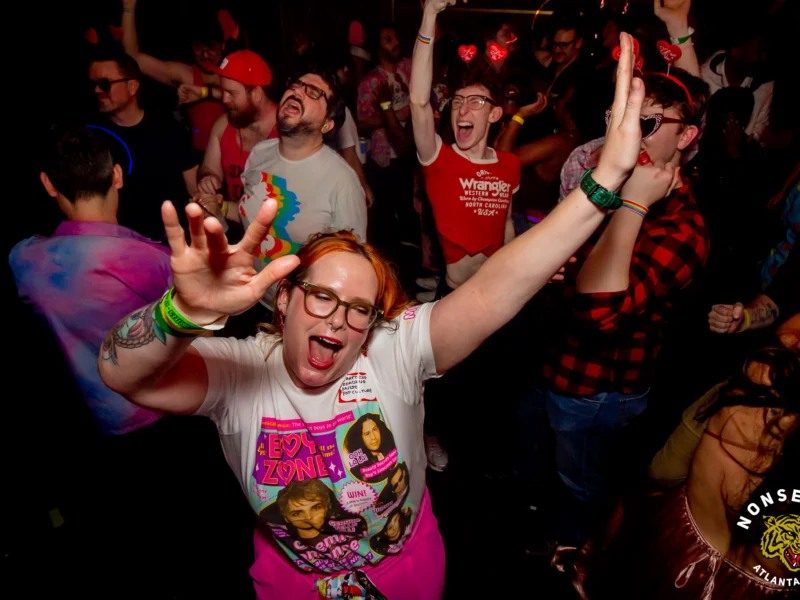 IRL: NonsenseATL's Valentine's Experience - Kimber was the DJ - Photo by @hellacurious