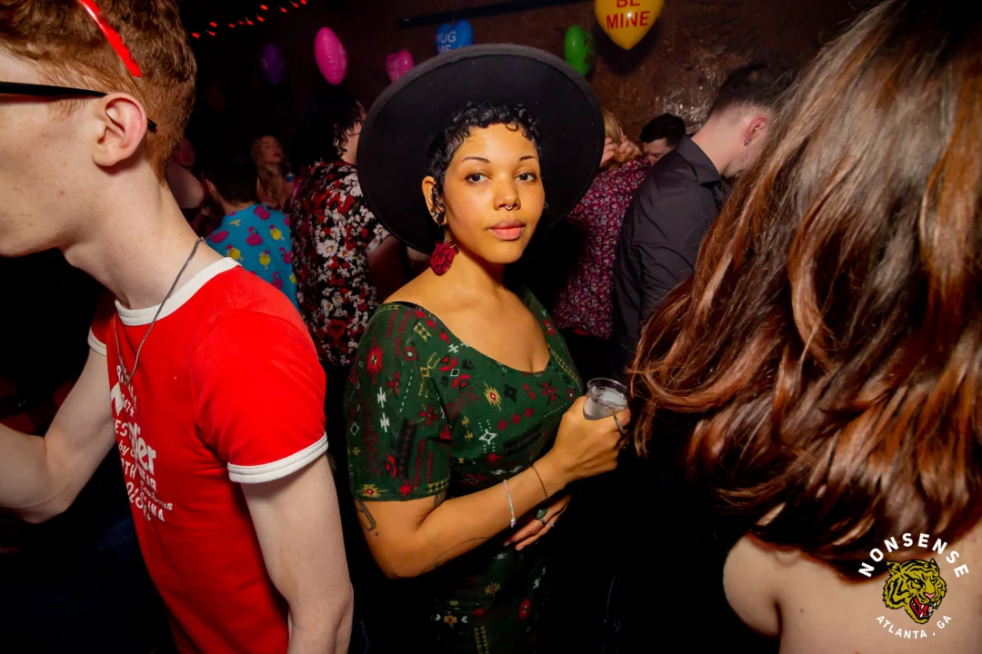 IRL: NonsenseATL's Valentine's Experience - Kimber was the DJ - Photo by @hellacurious