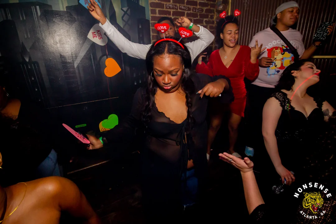 IRL: NonsenseATL's Valentine's Experience - Kimber was the DJ - Photo by @hellacurious