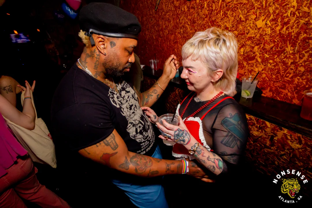 IRL: NonsenseATL's Valentine's Experience - Kimber was the DJ - Photo by @hellacurious
