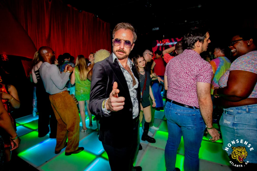 Atlanta Disco Society XVII - April 2026 - Kimber was the DJ - Photo by @hellacurious