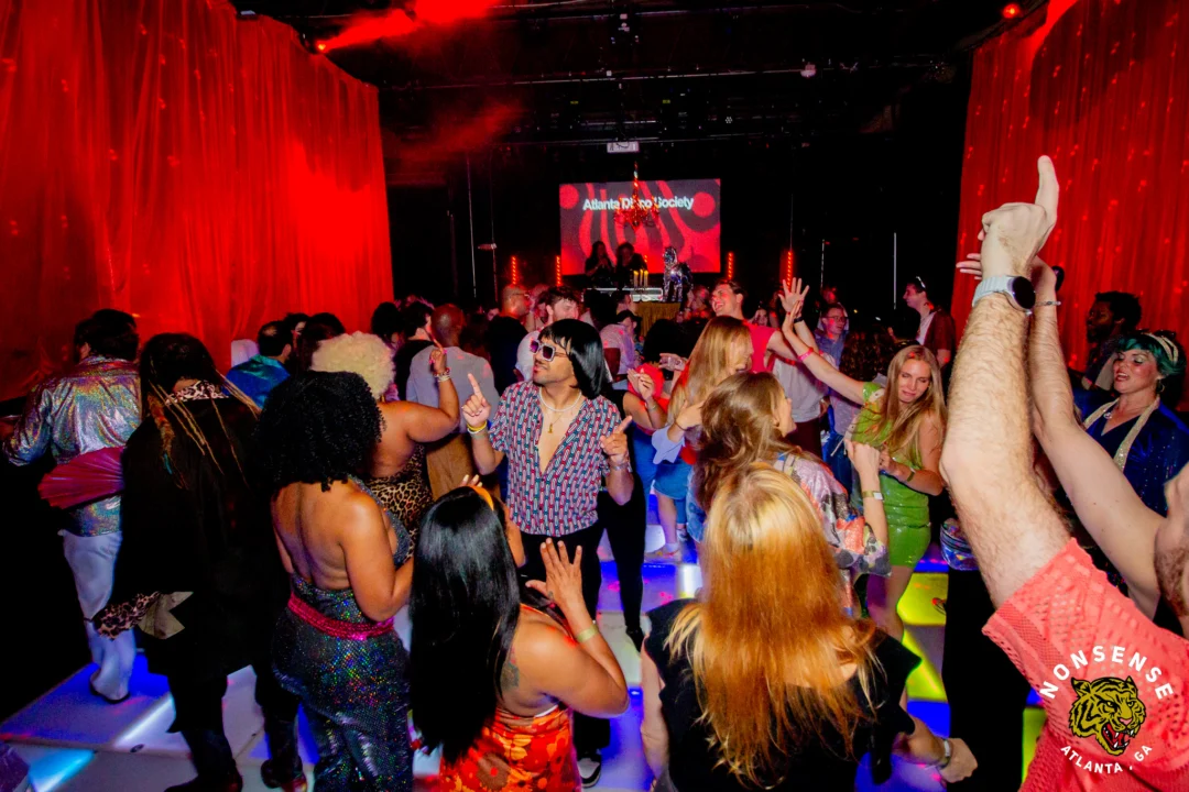 Atlanta Disco Society XVII - April 2026 - Kimber was the DJ - Photo by @hellacurious