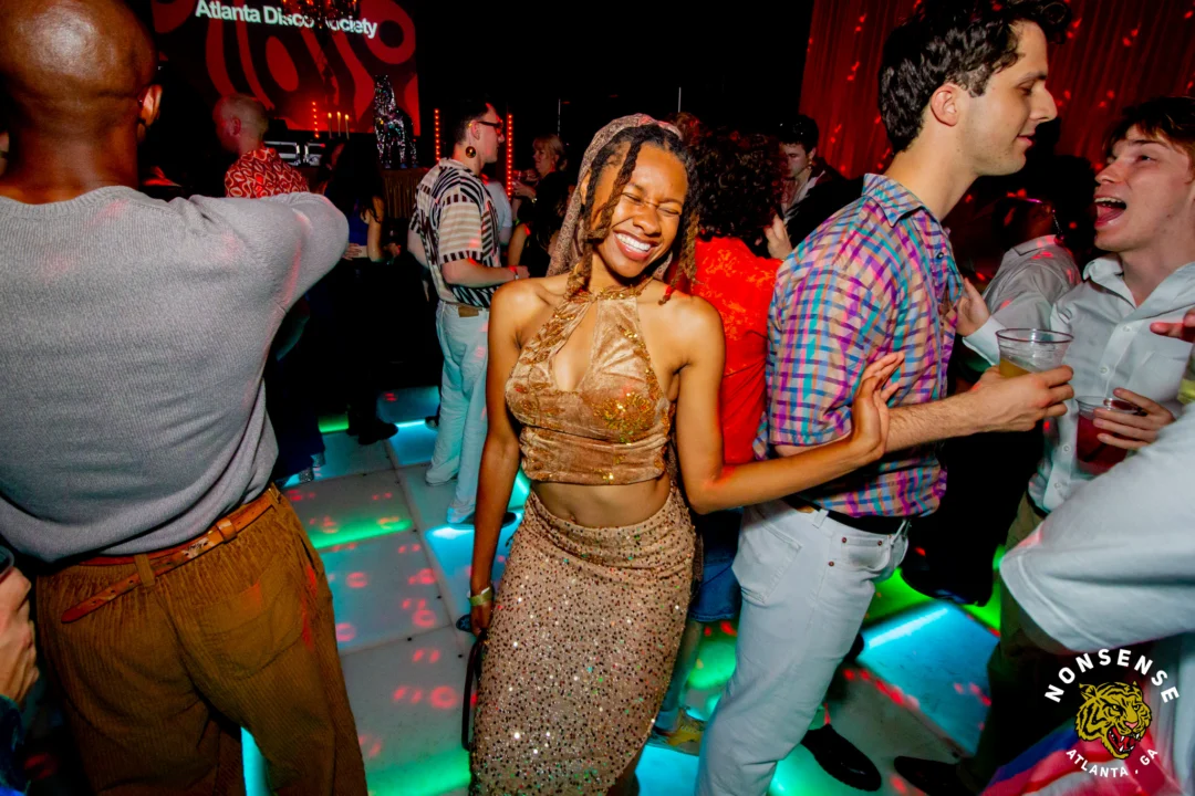 Atlanta Disco Society XVII - April 2026 - Kimber was the DJ - Photo by @hellacurious