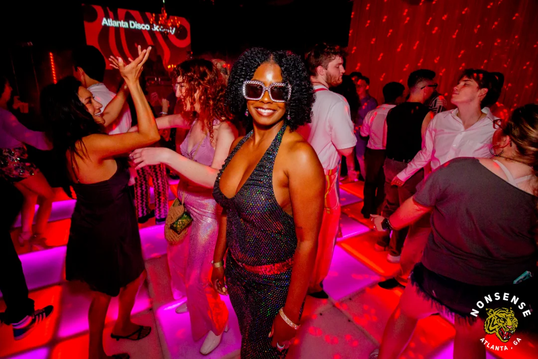 Atlanta Disco Society XVII - April 2026 - Kimber was the DJ - Photo by @hellacurious
