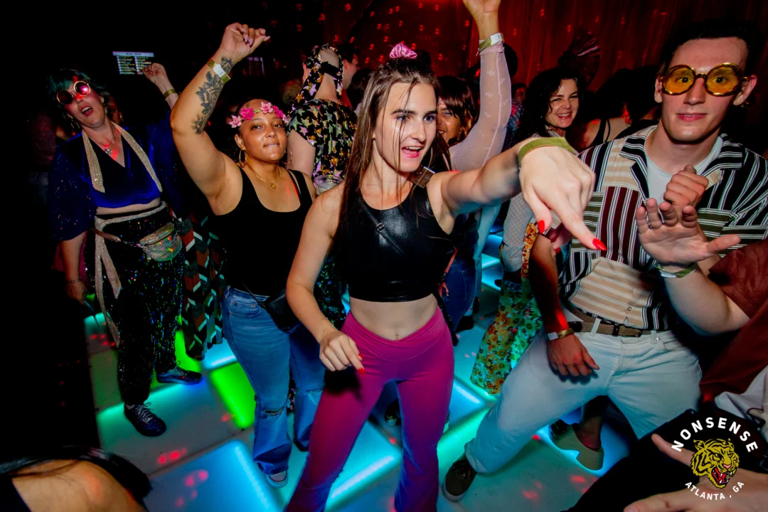 Atlanta Disco Society XVII - April 2026 - Kimber was the DJ - Photo by @hellacurious
