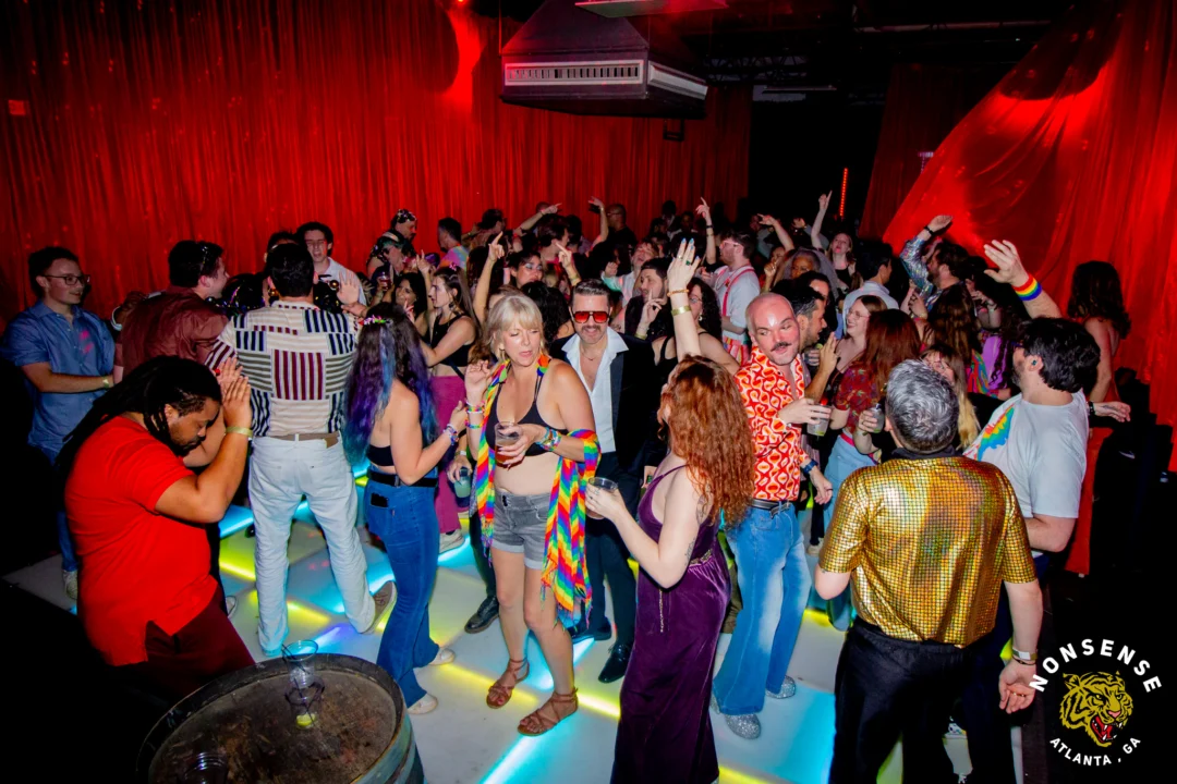 Atlanta Disco Society XVII - April 2026 - Kimber was the DJ - Photo by @hellacurious