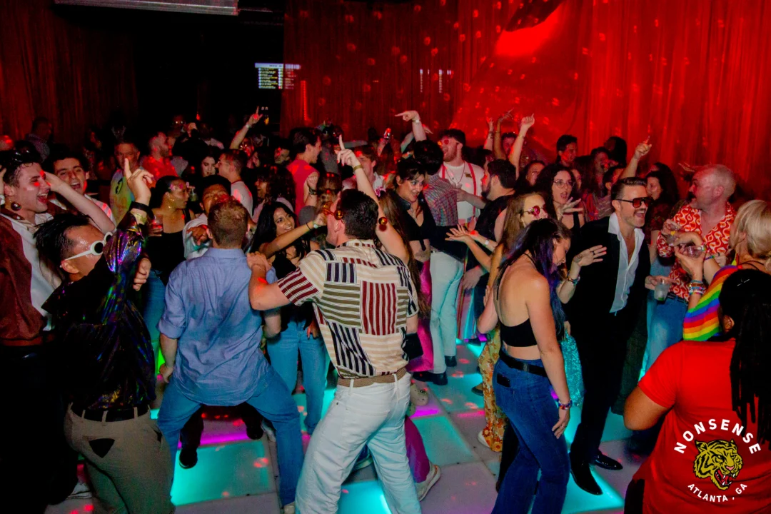 Atlanta Disco Society XVII - April 2026 - Kimber was the DJ - Photo by @hellacurious