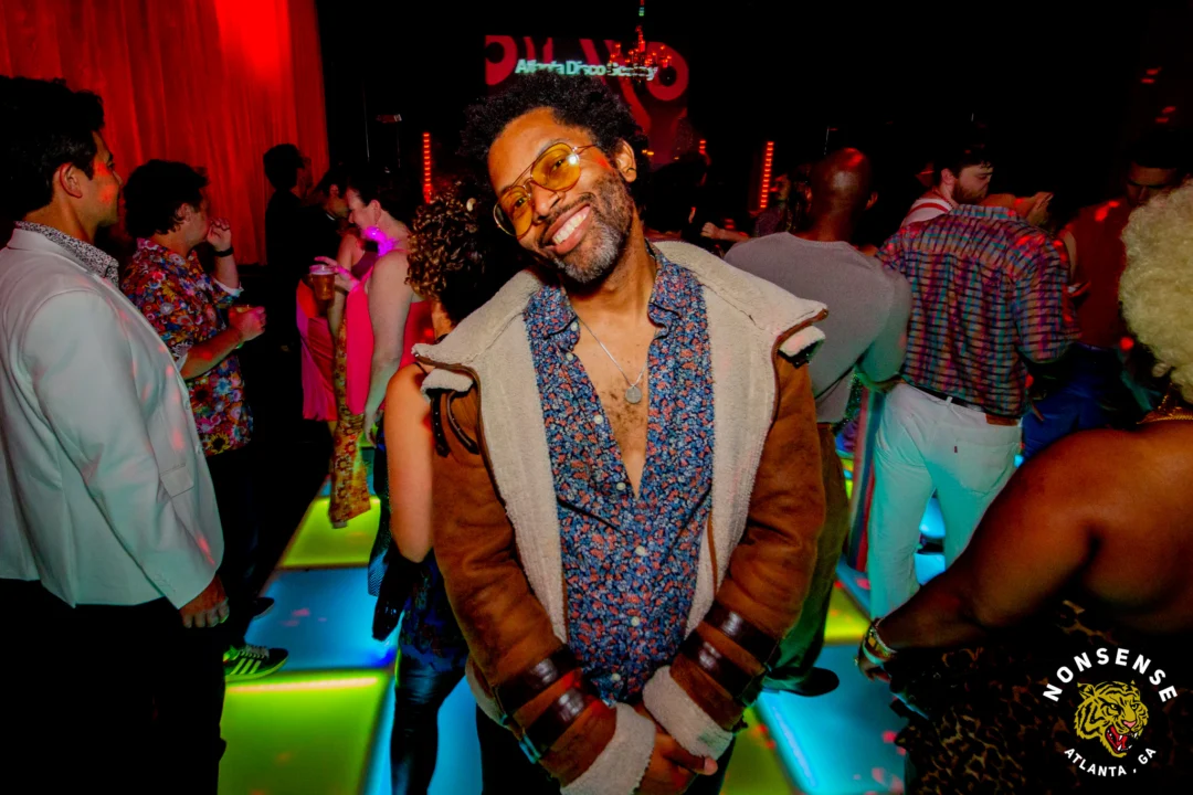 Atlanta Disco Society XVII - April 2026 - Kimber was the DJ - Photo by @hellacurious