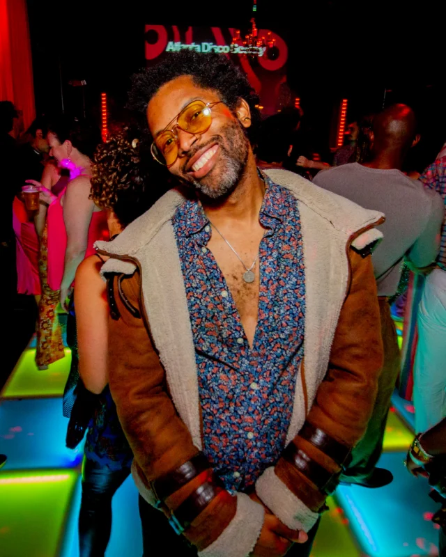 Atlanta Disco Society XVII - April 2026 - Kimber was the DJ - Photo by @hellacurious