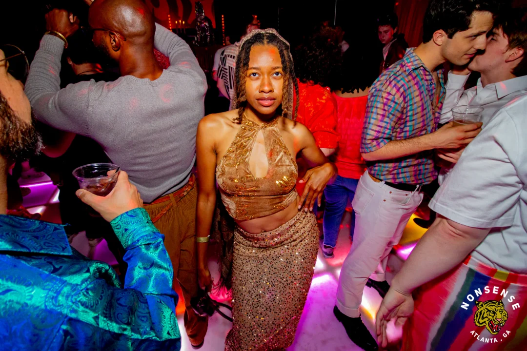 Atlanta Disco Society XVII - April 2026 - Kimber was the DJ - Photo by @hellacurious