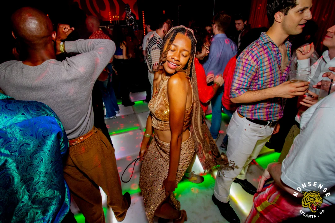 Atlanta Disco Society XVII - April 2026 - Kimber was the DJ - Photo by @hellacurious