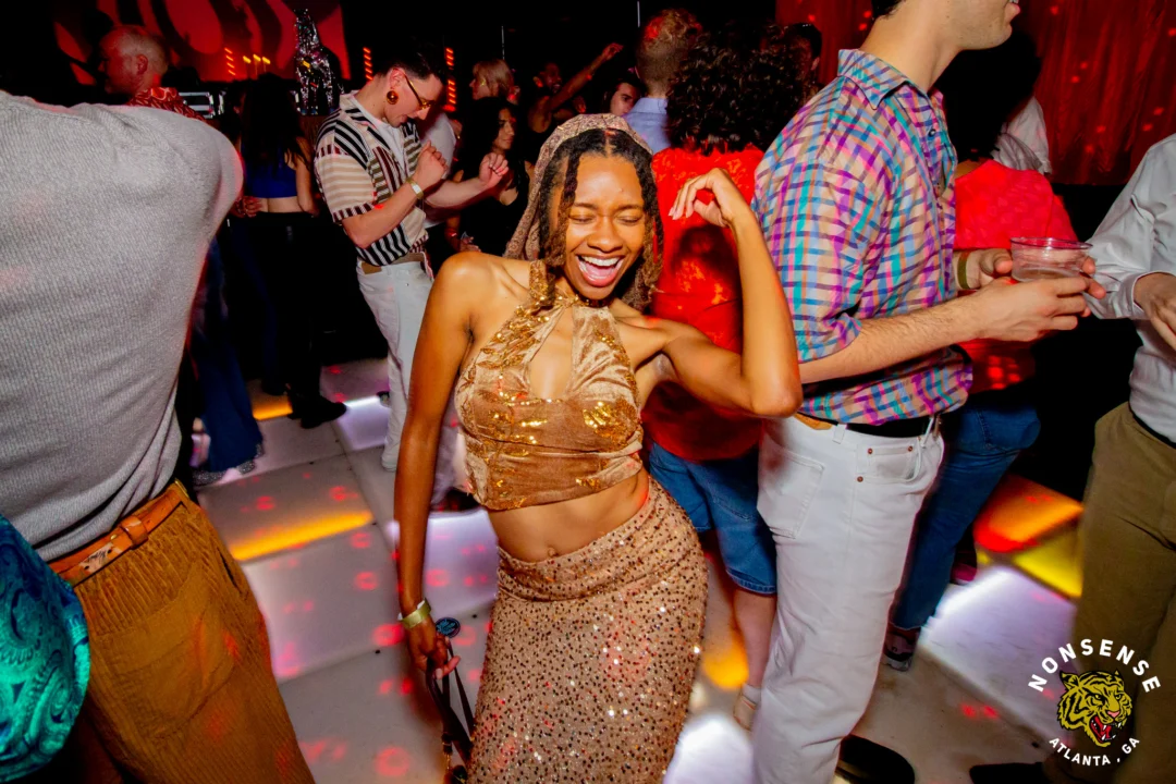 Atlanta Disco Society XVII - April 2026 - Kimber was the DJ - Photo by @hellacurious