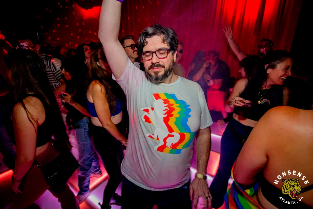 Atlanta Disco Society XVII - April 2026 - Kimber was the DJ - Photo by @hellacurious