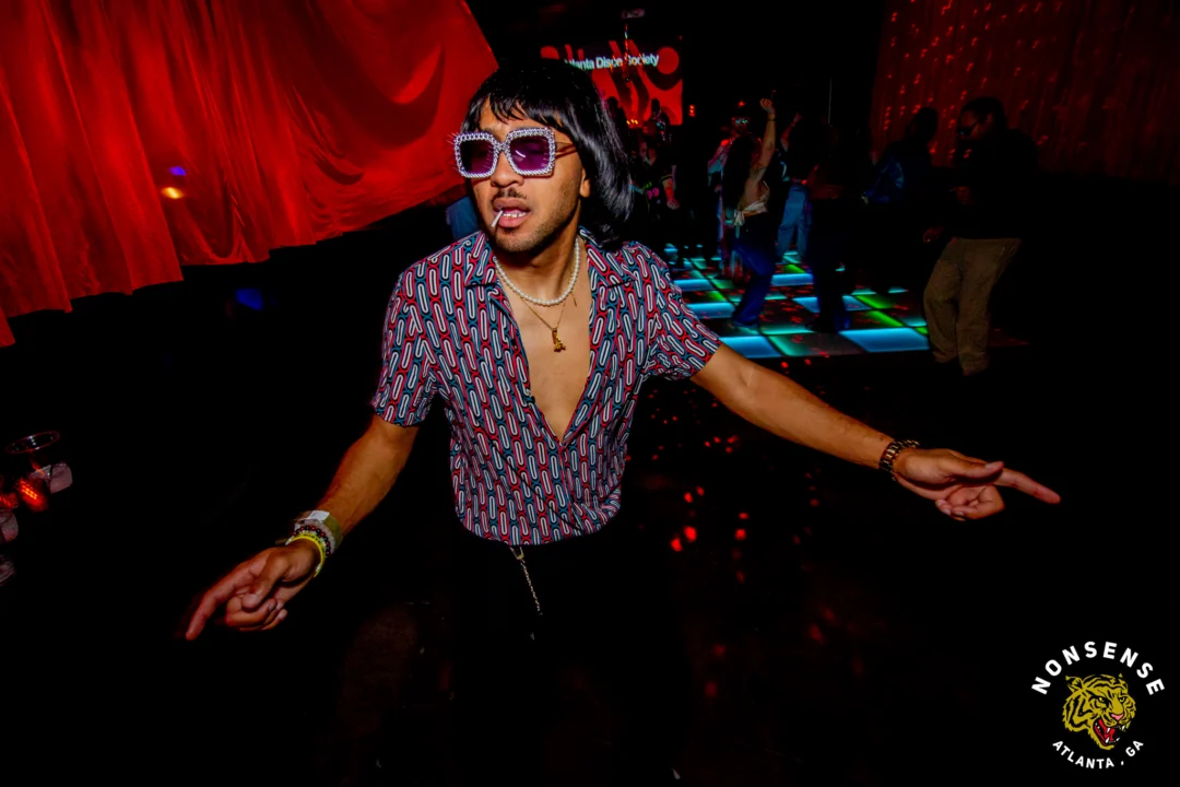 Atlanta Disco Society XVII - April 2026 - Kimber was the DJ - Photo by @hellacurious