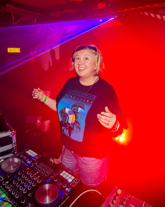 One More Time - 2000s Club Music - April 2026 - Kimber was the DJ - Photo by @hellacurious