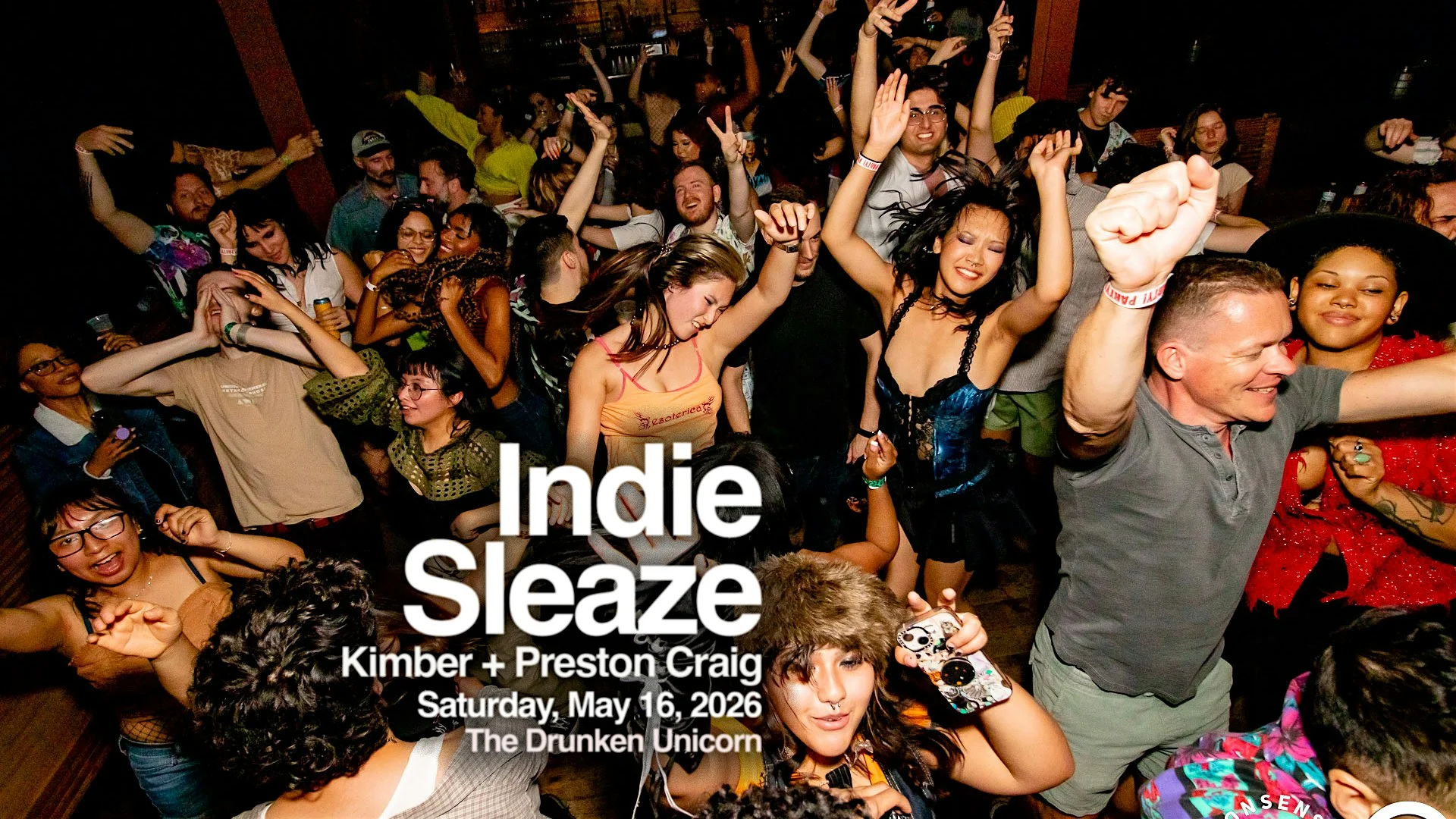 Indie Sleaze Dance Party — May 2026