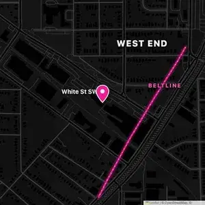 Map to The Garden Club at Wild Heaven West End