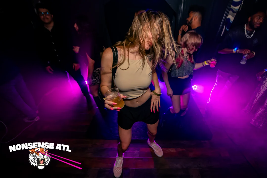 Indie Sleaze Dance Party - May 2026 @ Drunken Unicorn - Atlanta, GA. Kimber was the DJ. Photo by @stevohendo1989.