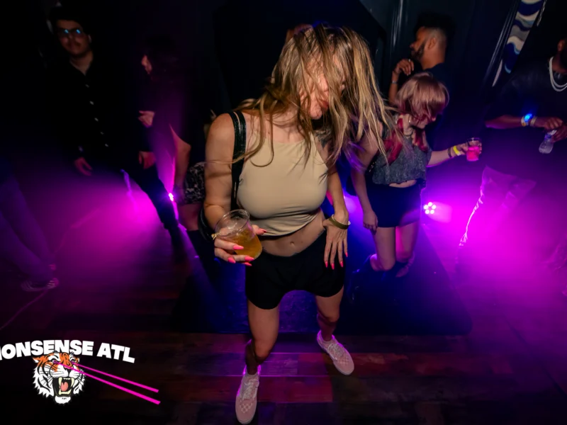 Indie Sleaze Dance Party - May 2026 @ Drunken Unicorn - Atlanta, GA. Kimber was the DJ. Photo by @stevohendo1989.
