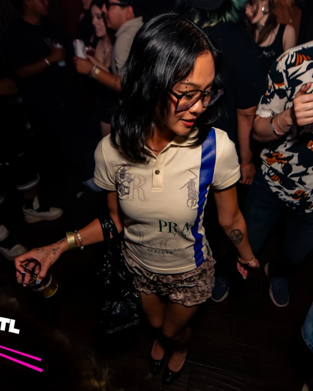 Indie Sleaze Dance Party - May 2026 @ Drunken Unicorn - Atlanta, GA. Kimber was the DJ. Photo by @stevohendo1989.