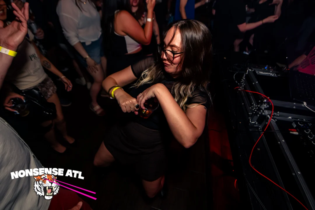 Indie Sleaze Dance Party - May 2026 @ Drunken Unicorn - Atlanta, GA. Kimber was the DJ. Photo by @stevohendo1989.