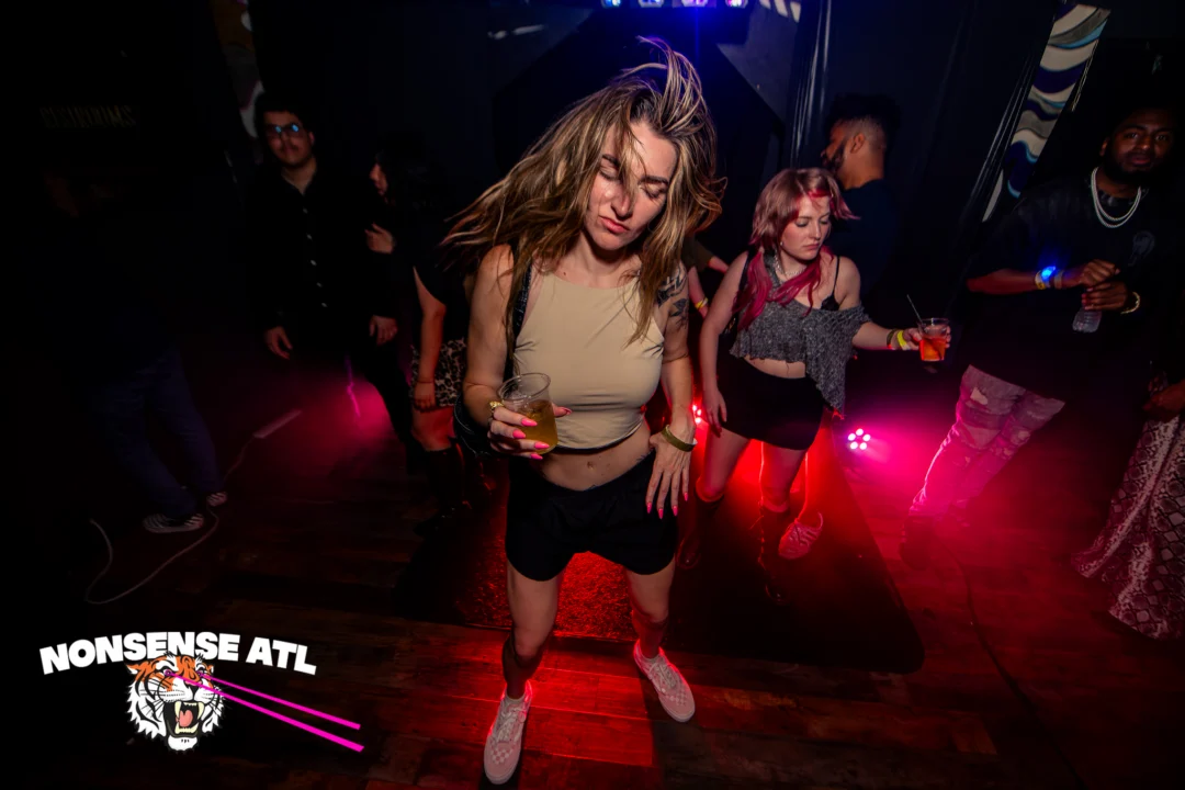 Indie Sleaze Dance Party - May 2026 @ Drunken Unicorn - Atlanta, GA. Kimber was the DJ. Photo by @stevohendo1989.