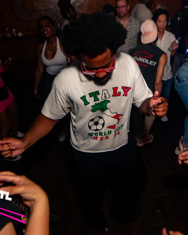 Indie Sleaze Dance Party - May 2026 @ Drunken Unicorn - Atlanta, GA. Kimber was the DJ. Photo by @stevohendo1989.