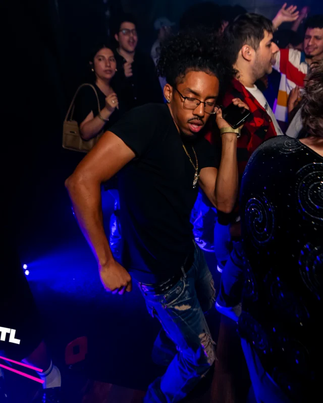 Indie Sleaze Dance Party - May 2026 @ Drunken Unicorn - Atlanta, GA. Kimber was the DJ. Photo by @stevohendo1989.