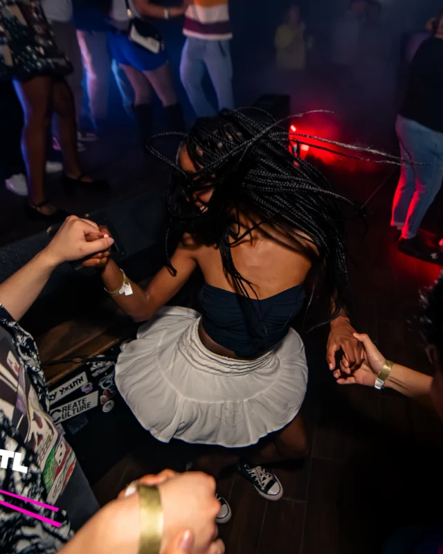 Indie Sleaze Dance Party - May 2026 @ Drunken Unicorn - Atlanta, GA. Kimber was the DJ. Photo by @stevohendo1989.