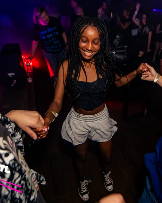 Indie Sleaze Dance Party - May 2026 @ Drunken Unicorn - Atlanta, GA. Kimber was the DJ. Photo by @stevohendo1989.
