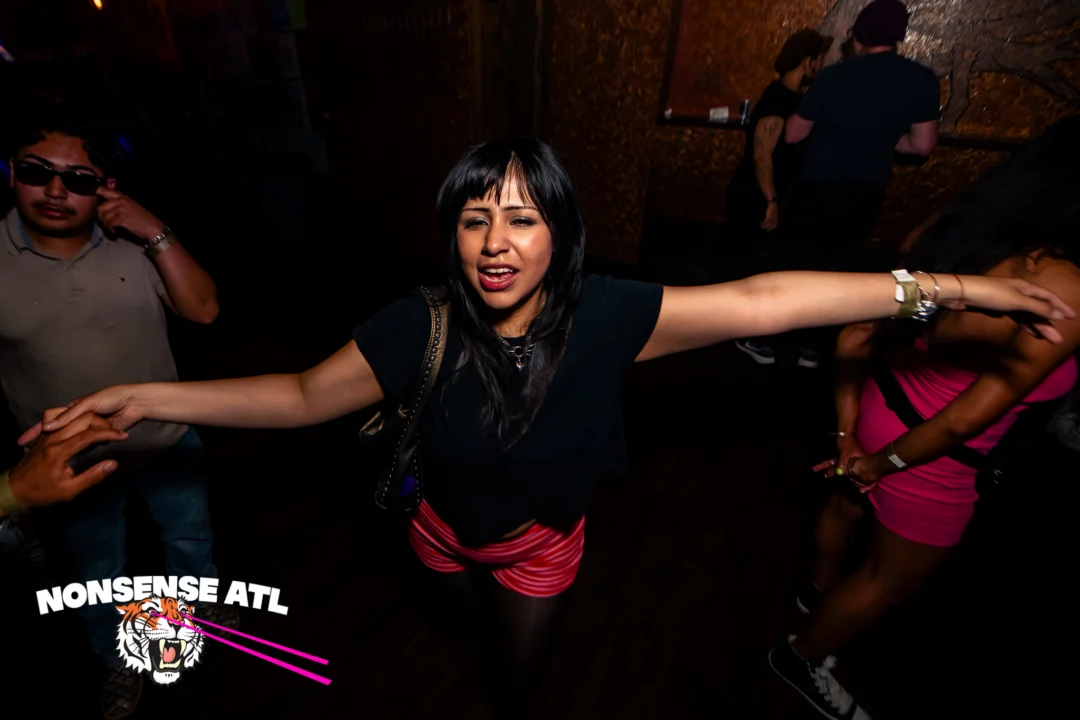 Indie Sleaze Dance Party - May 2026 @ Drunken Unicorn - Atlanta, GA. Kimber was the DJ. Photo by @stevohendo1989.