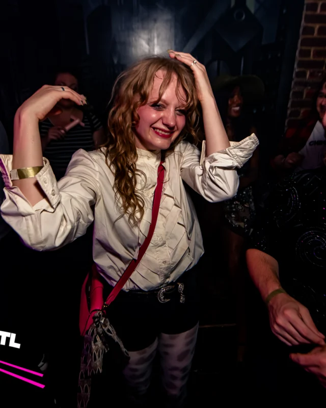 Indie Sleaze Dance Party - May 2026 @ Drunken Unicorn - Atlanta, GA. Kimber was the DJ. Photo by @stevohendo1989.